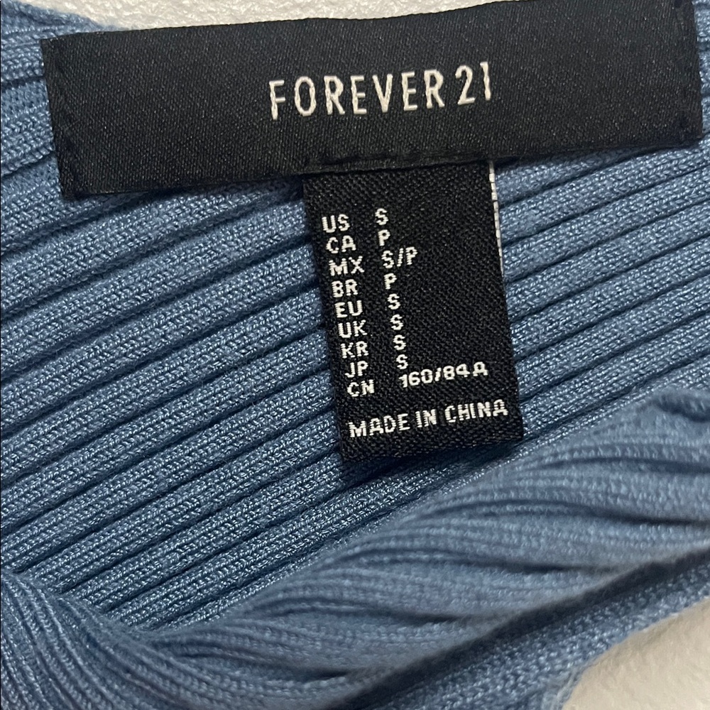 Forever 21 Light Blue Ribbed Camisole - Picture 5 of 5